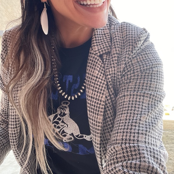 Houndstooth Blazer - Picture 2 of 8